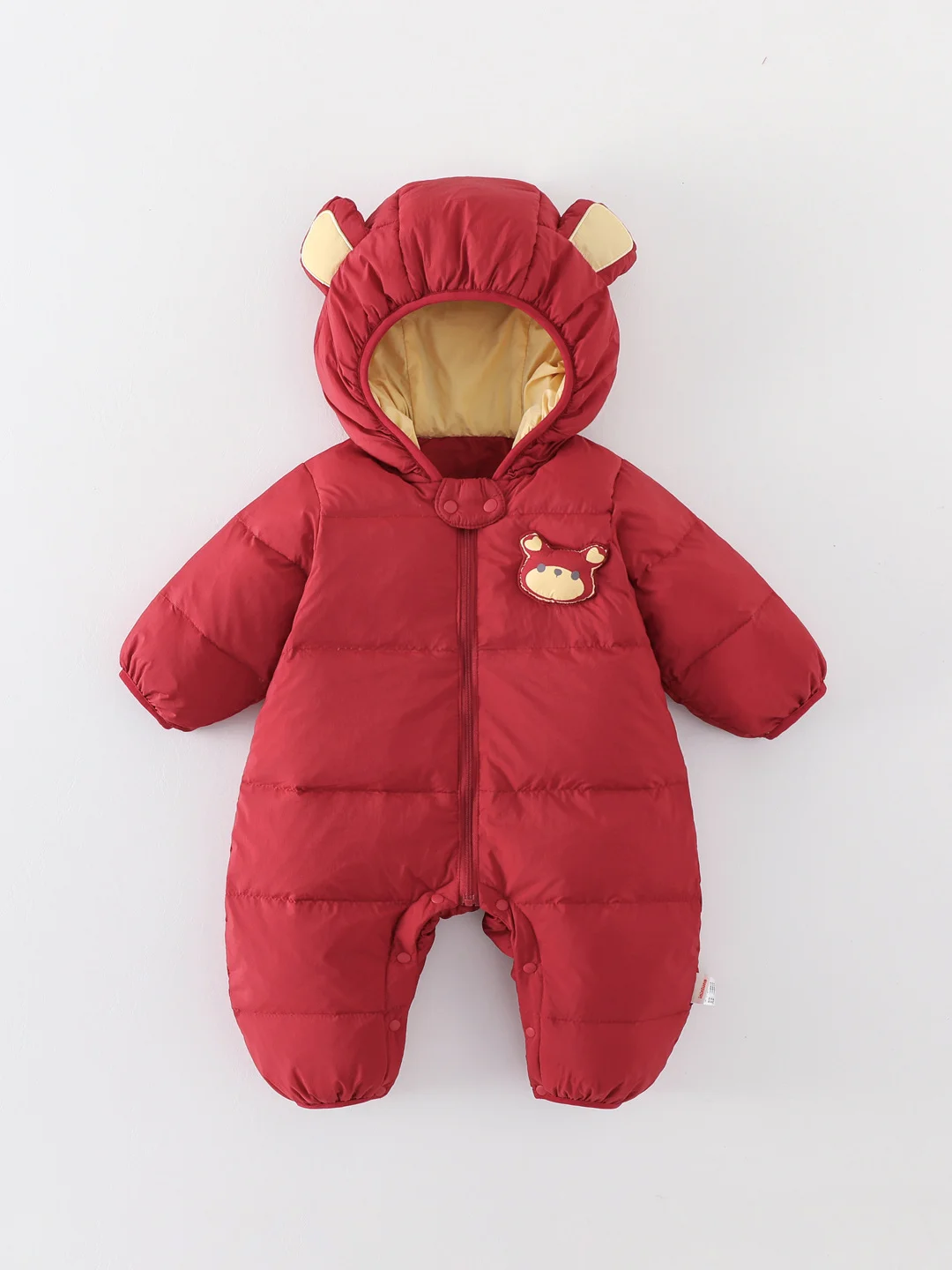 

Зимний наряд из хлопка Thiened Baby Rer, очаровательная детская одежда со шляпой, модный костюм для маленьких малышей