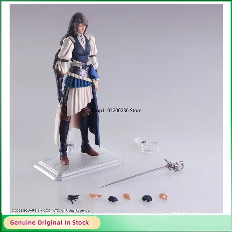 

Original SQUARE ENIX BRING ARTS Jill Warrick Final Fantasy XVI Action Figure Active Joints Model Hobbies Collectible Gift