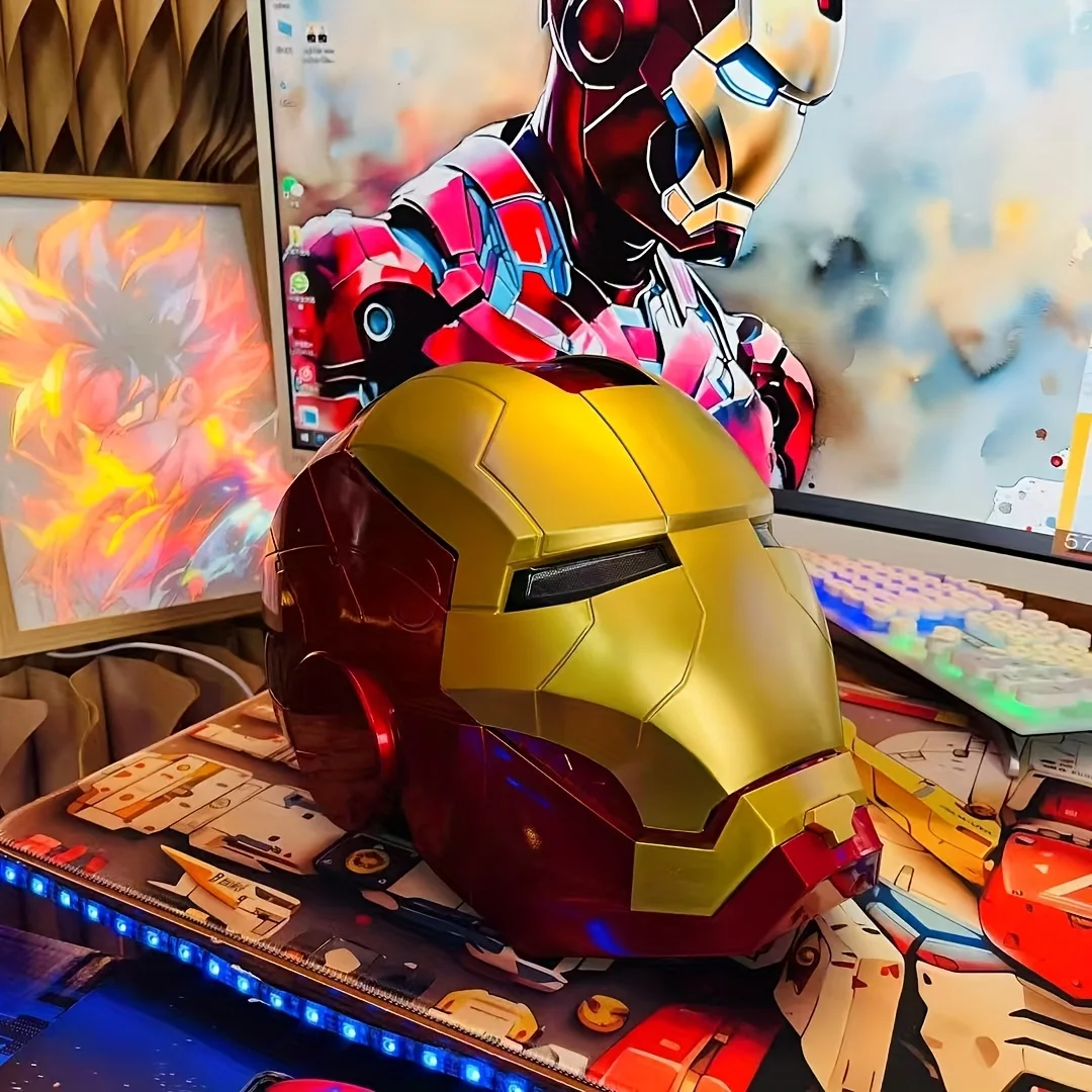 

Iron Man MK5 helmet can be opened and closed, adult wearable helmet