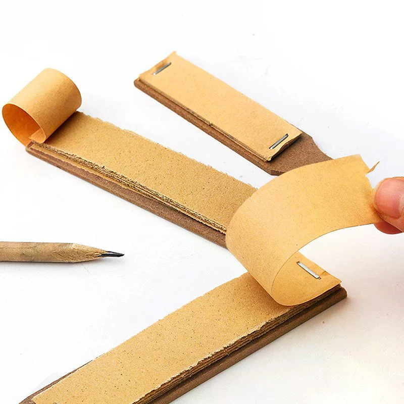 Picture 5: Makeup Eyebrow Pencil Sandpaper Board Grinding Tool Polishing Pen Tip Rub Brush Sharpening Sandpaper Fine Point Makeup Tool