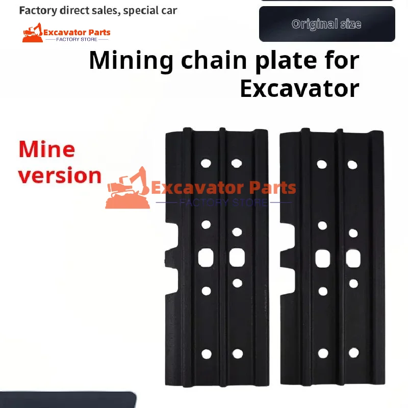 For longking 6060 65 75 85 90 150 220 225 chain plate track shoe iron plate Excavator Parts