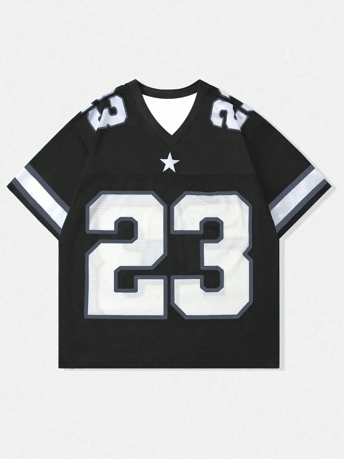 NOVEDAD DE VERANO 2025, Camiseta deportiva para hombres y mujeres, camiseta transpirable de secado rápido con cuello en V, camiseta de fútbol ligera y transpirable