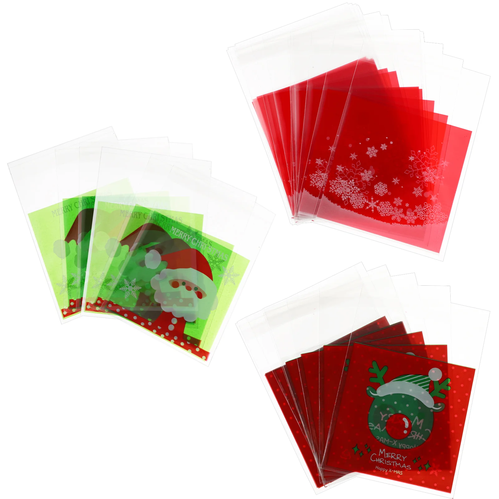 Food Packaging Bag Gift Candy Storage Dessert Packing Pouch Plastic Creative Protection Package Self-adhesive Bags