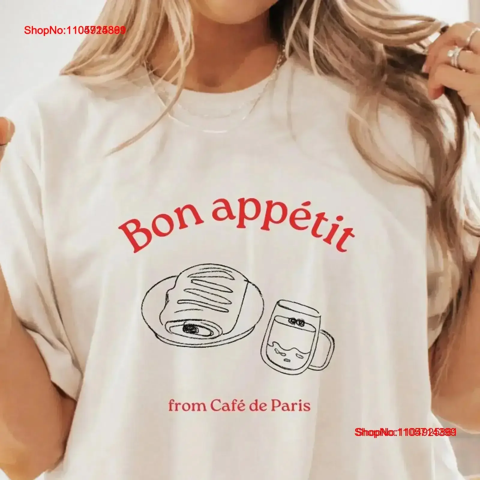 Croissant T shirt pastry lover cute womans brunch baking baker gift for foodie vintage Washed Casual Stylish Slightly Versatile