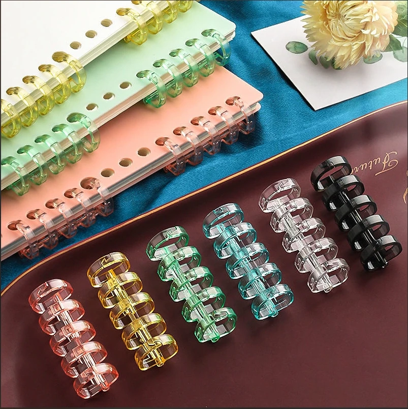 

A5/A4/B5 5-hole loose leaf ring buckle loose leaf binding buckle paper clip