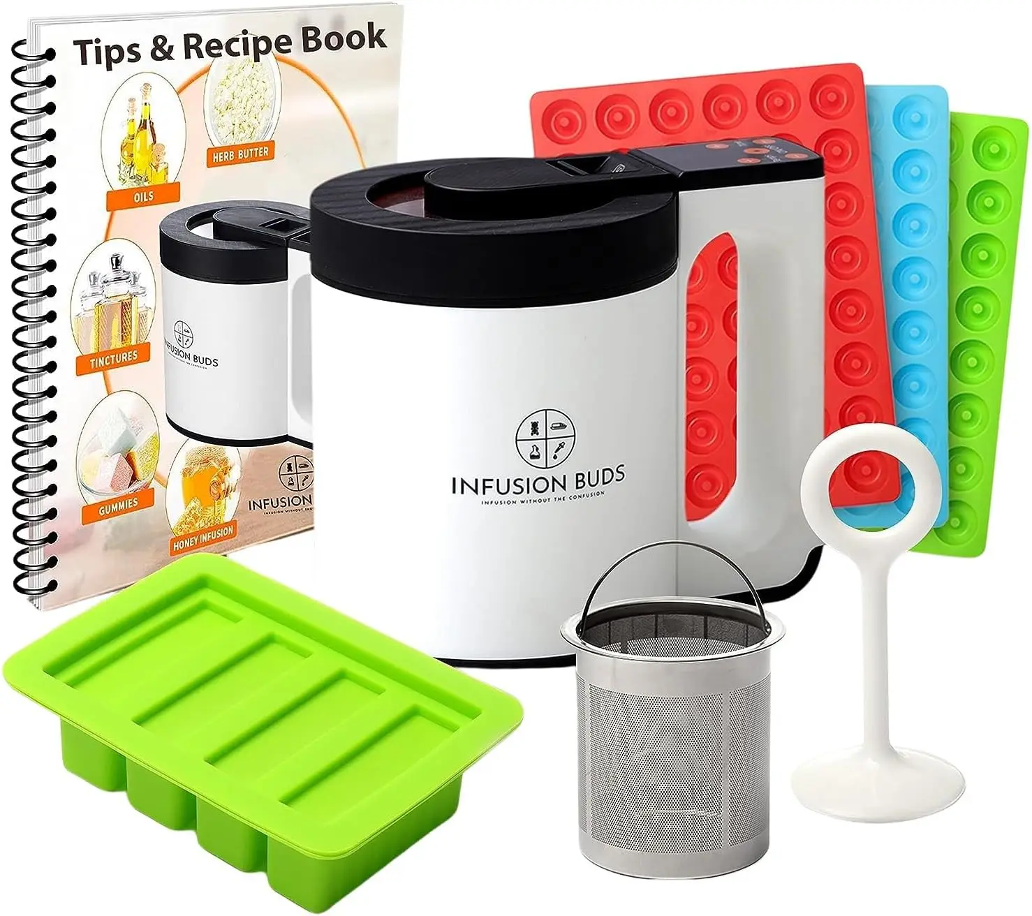 

Magic Butter Maker Machine & Oil Infuser Machine -Compact Design Includes Herbal Recipe