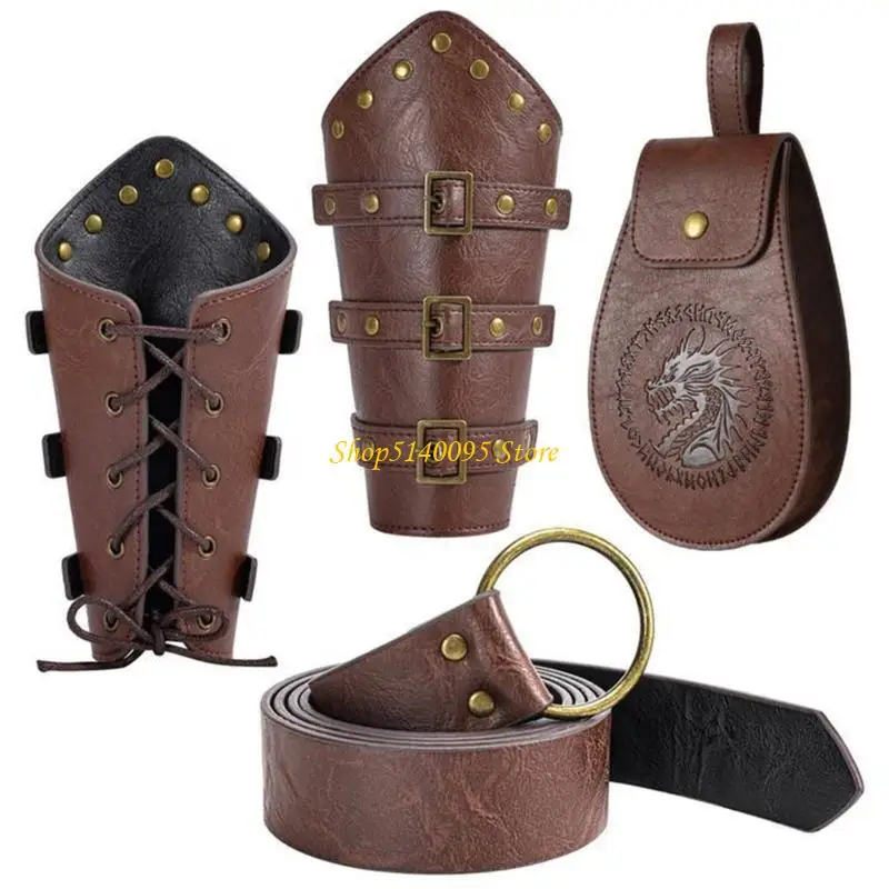 DXAE mittelalterlicher Ritter Kostüm Ritterpirat Cosplay Kostüm Renaissances Kostüme