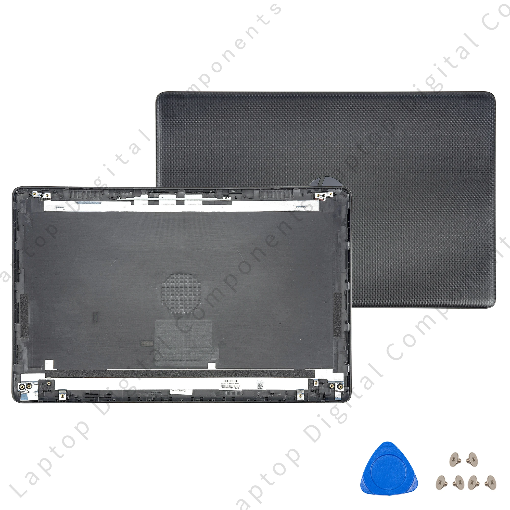 Imagem -02 - Nova Capa para Laptop hp 15-da 15-db 250 g7 255 g7 Tpn-c135 Laptop Lcd Capa Traseira Moldura Frontal Dobradiças Apoio para as Mãos Inferior Substituir Case