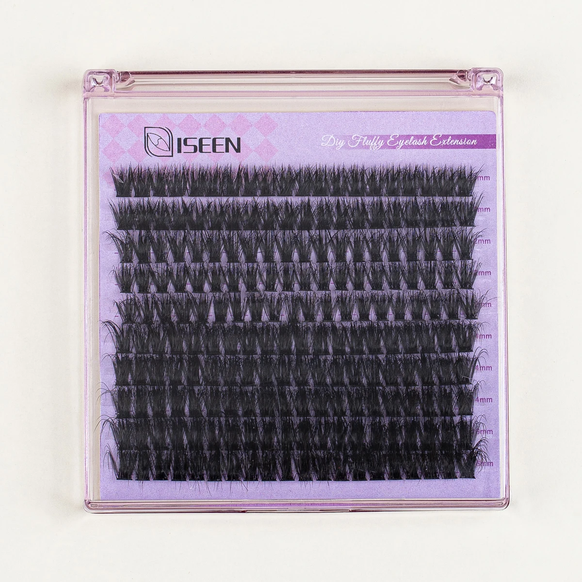 200pcs DIY Cluster Eyelash Extension 10rows Dovetail Segmented Lashes fluffy 50D/80D/100D Explosive Eyelash