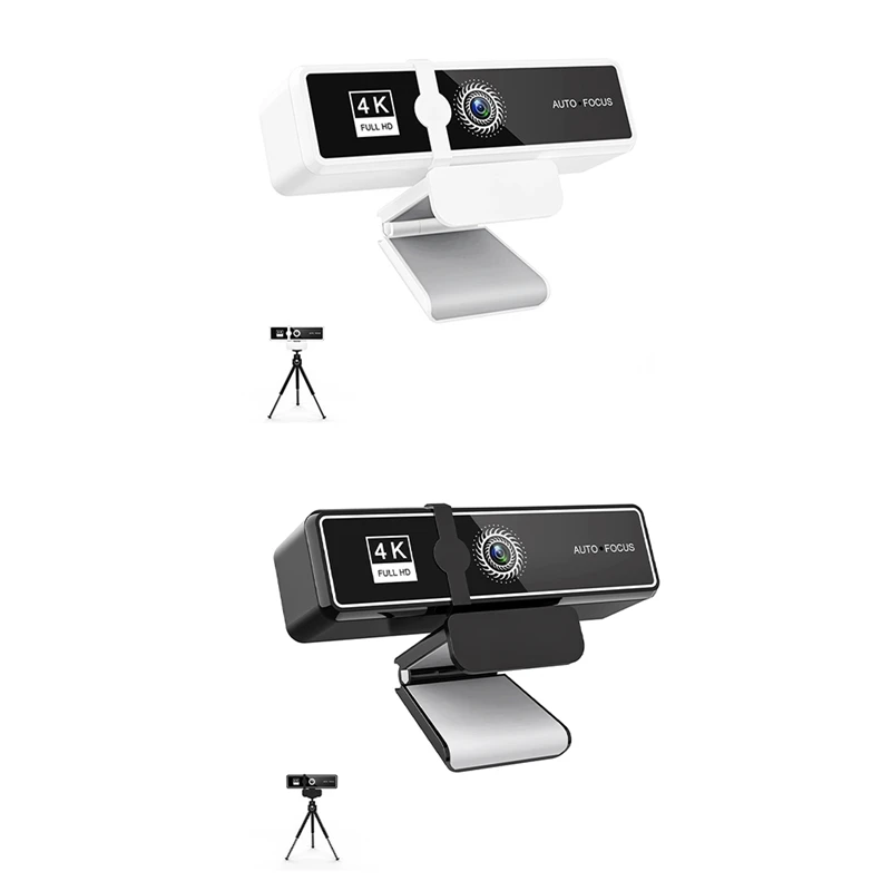 4K كاميرا كمبيوتر عالية الوضوح شبكة البث المباشر كاميرا USB لمؤتمرات الفيديو عالية الوضوح