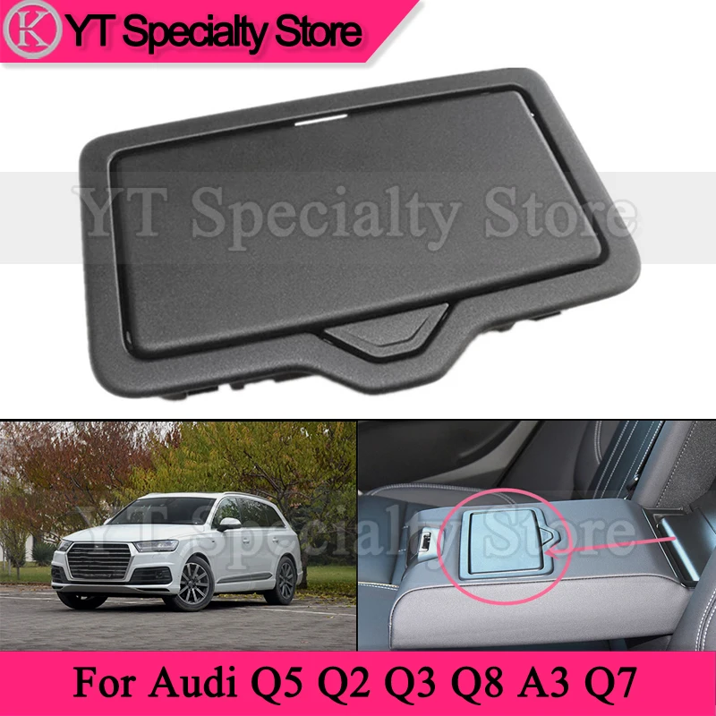 

Kamshing Rear Water Cup Holder For Audi Q5 Q2 Q3 Q8 A3 Q7 Rear Drink Cup Holder Beverage Rack