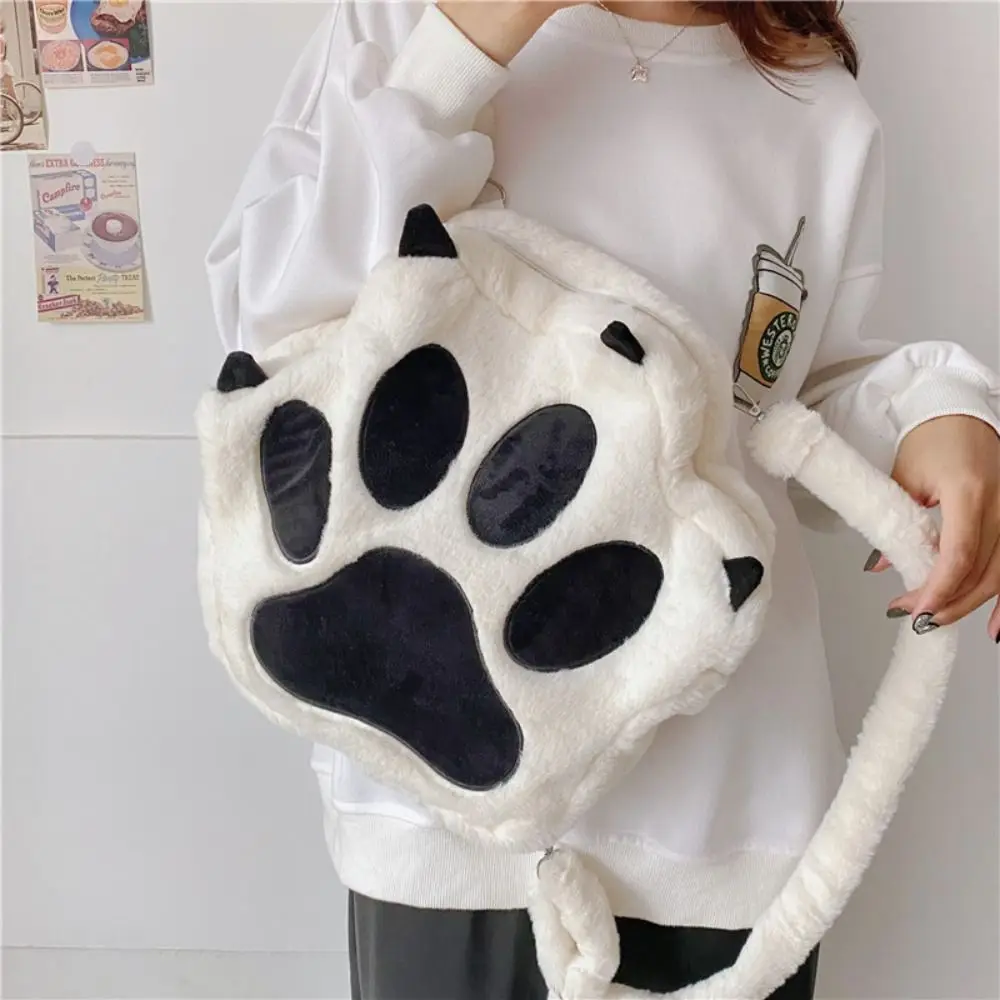 

Japanese Style Cat Paw Backpack Soft Doll Preppy Style Sweet Students Bags JK Lolita Large Capacity Cartoon Schoolbags Lady