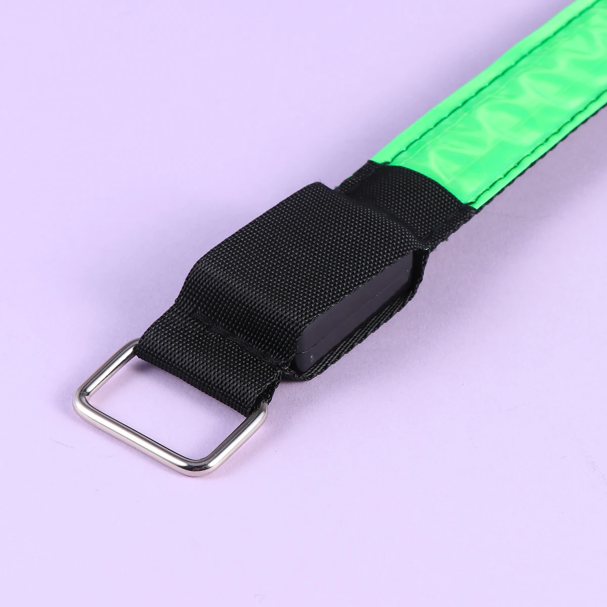 

3Pcs Reflective LED Glowing Armband Slap Bracelets for Night Running Jogging Walking Outdoor Activities Safety