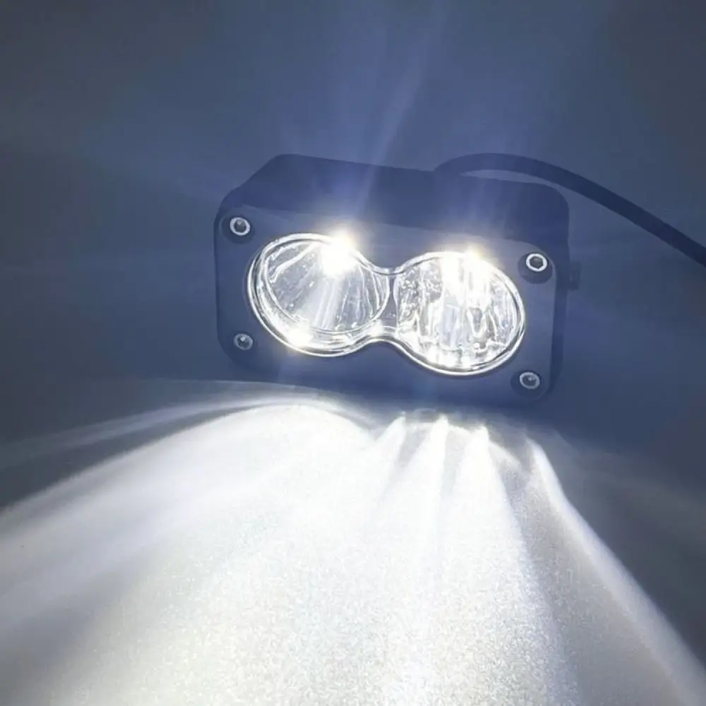 3 Inch Aluminum Alloy LED Work Light For Ridstar Q20 Ebike Mountain Bike Off Road Vehicle Exterior Lighting Spot Lamp