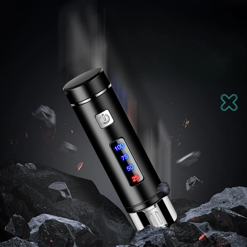 New Arc Lighter Decompression New Unique Energy Column Cigarette Lighter Outdoor Portable Charging Ignition Tool