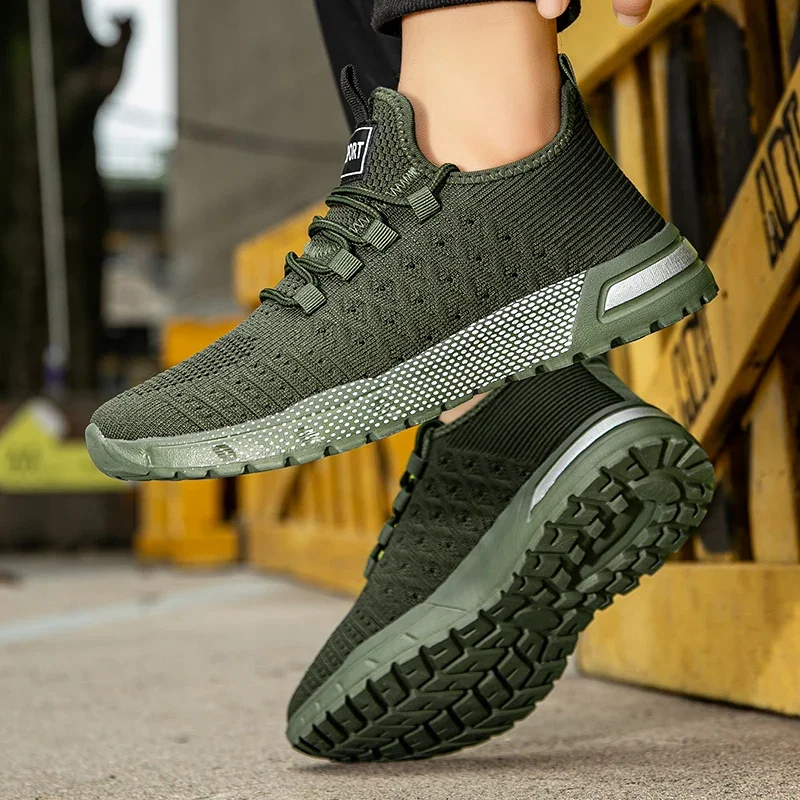 

Men's Lightweight Running Shoes - Breathable Mesh Sports Shoes Suitable for Jogging and Gym Exercise, Hot Selling 2025 Model