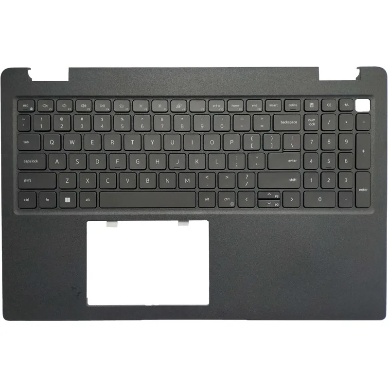 New For Dell Latitude 3520 E3520 Palmrest Cover US Backlight Keyboard DJP76 0DJP76 Black view 3
