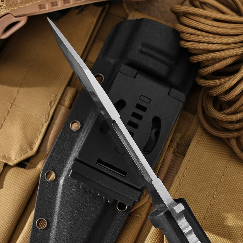 Fulcrum Fixed Blade High Hardness Portable Hunting Wilderness Survival Knife Outdoor Survival Knife Sharp Fruit Knife