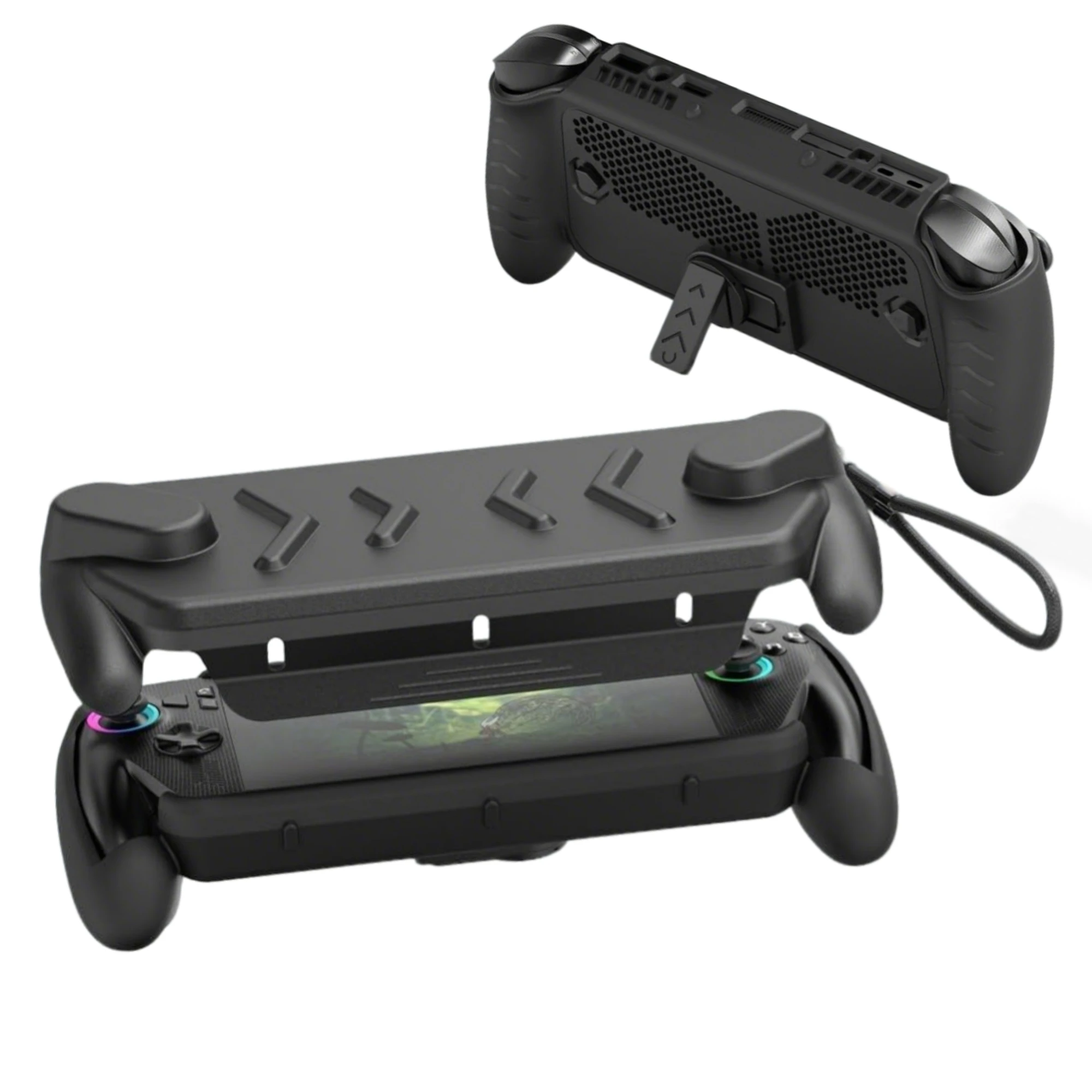 

Защитный чехол для портативной игровой консоли Asus ROG Xbox Ally, нескользящая ручка с эргономичной подставкой для аксессуаров ROG Xbox Ally X