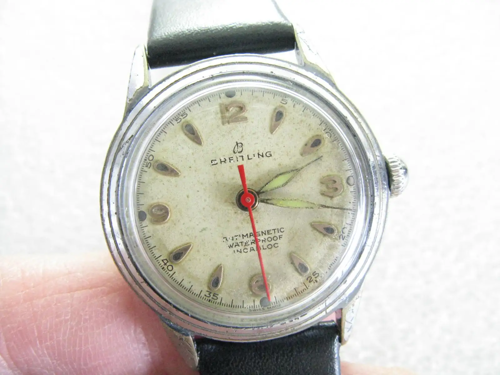 1958 Unknown hand-roll suisse antique watch UNISEX Size F 28