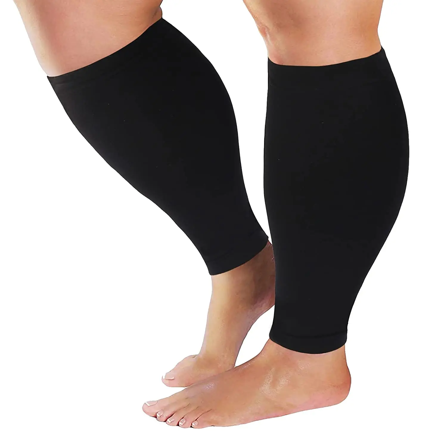 Hh Elastic Nursing Medical Compression Calf Sleeves 20-30mmHg Men Women Running Athletics Toeless Varicose Veins Stockings Socks