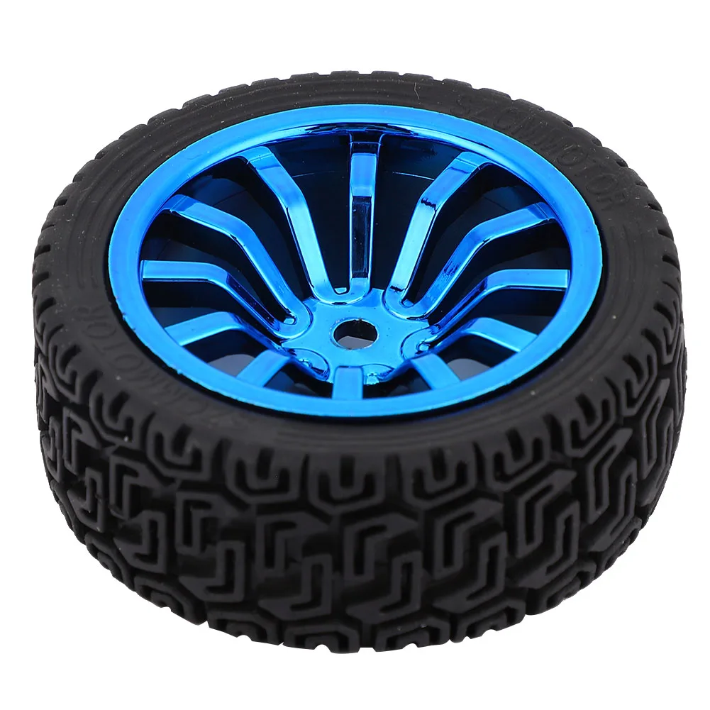 DIY Encoder Gear Motor with Mounting Bracket 65mm Wheel Kit for Smart Car Robot DC6V JGA25-371 Machinery Equipment Smart Car Kit