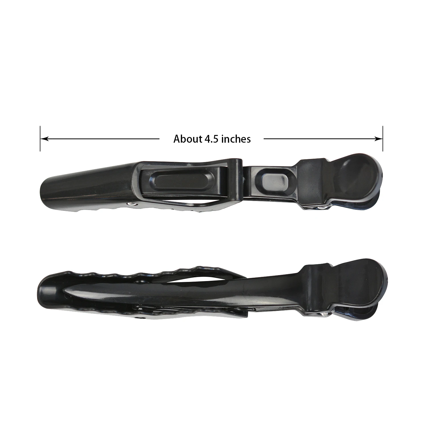 6 Pcs Plastic Sectioning Clips Alligator Hair Clips Non-Slip Hairpin Hair Clamps Professional Hairdressing Styling Tool