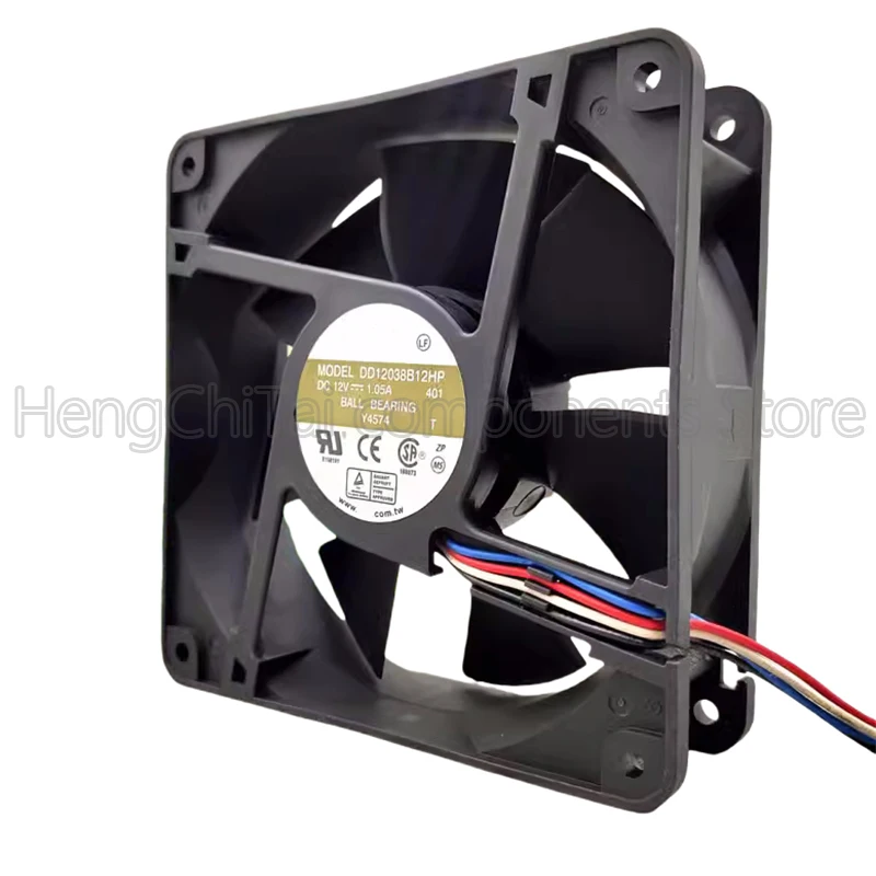 

Original 100% Working DD12038B12HP 12038 12V 1.05A 12CM cooling fan