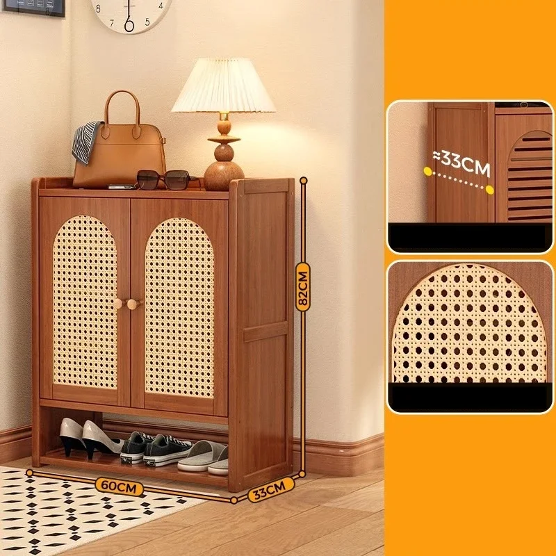 Modern Adjustable Shoe Rack Indoor Hallway Bench Organizer Shoe Cabinet Storage System Armoires De Salon Entrance Home Furniture image 2