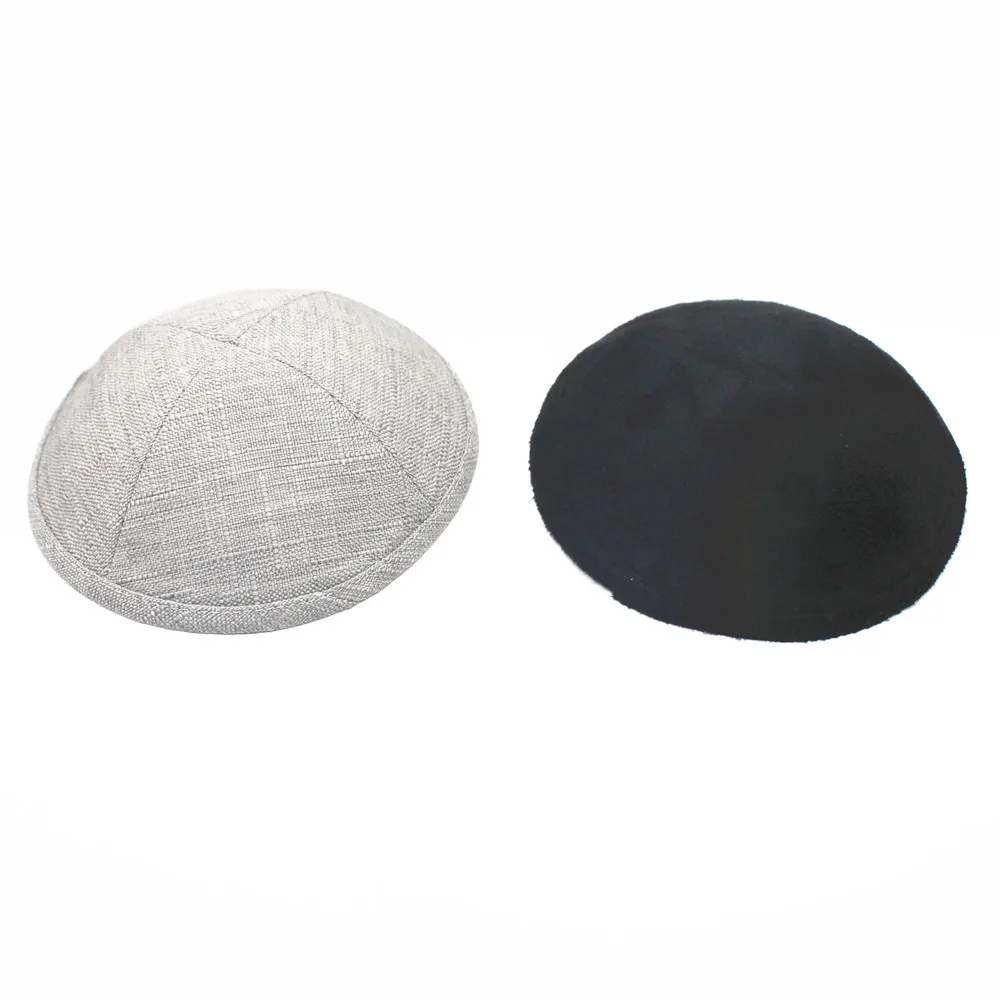 Jewish Kippot Kippah Hat Kipa Fabric 15cm Beanies Yarmulke Israel Style Skull Cap