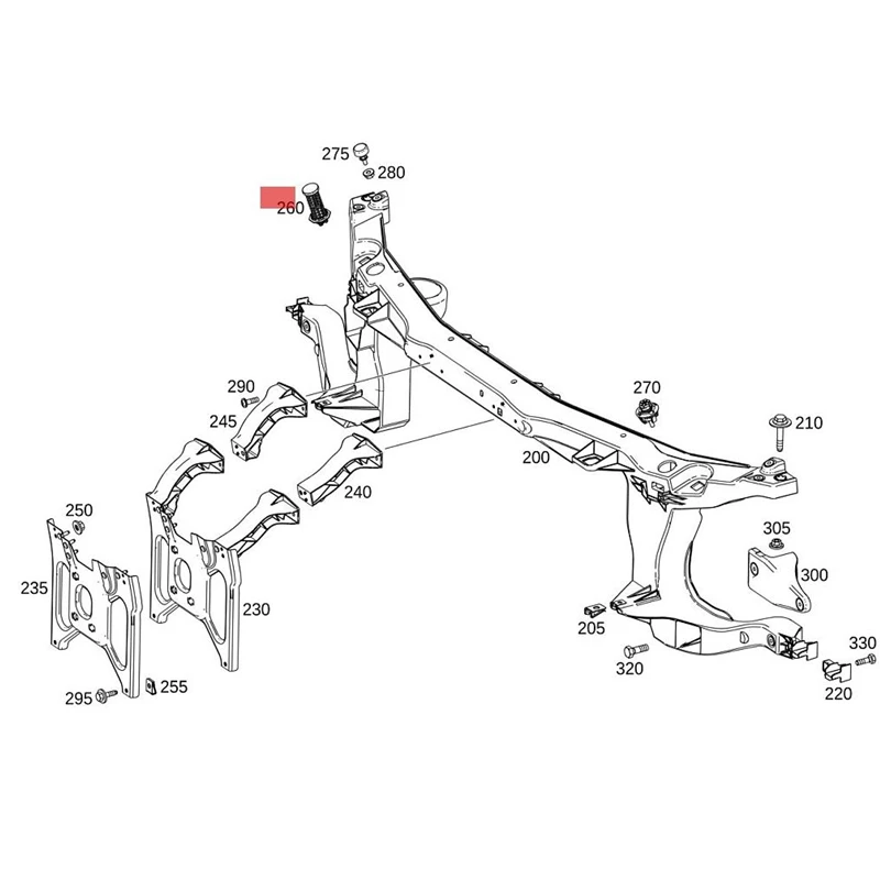 A4478800127 Voor Mercedes Benz V260 2Pcs Motorkap Stopkap Voorklep Luik Buffer Rubber Pad 4478800127