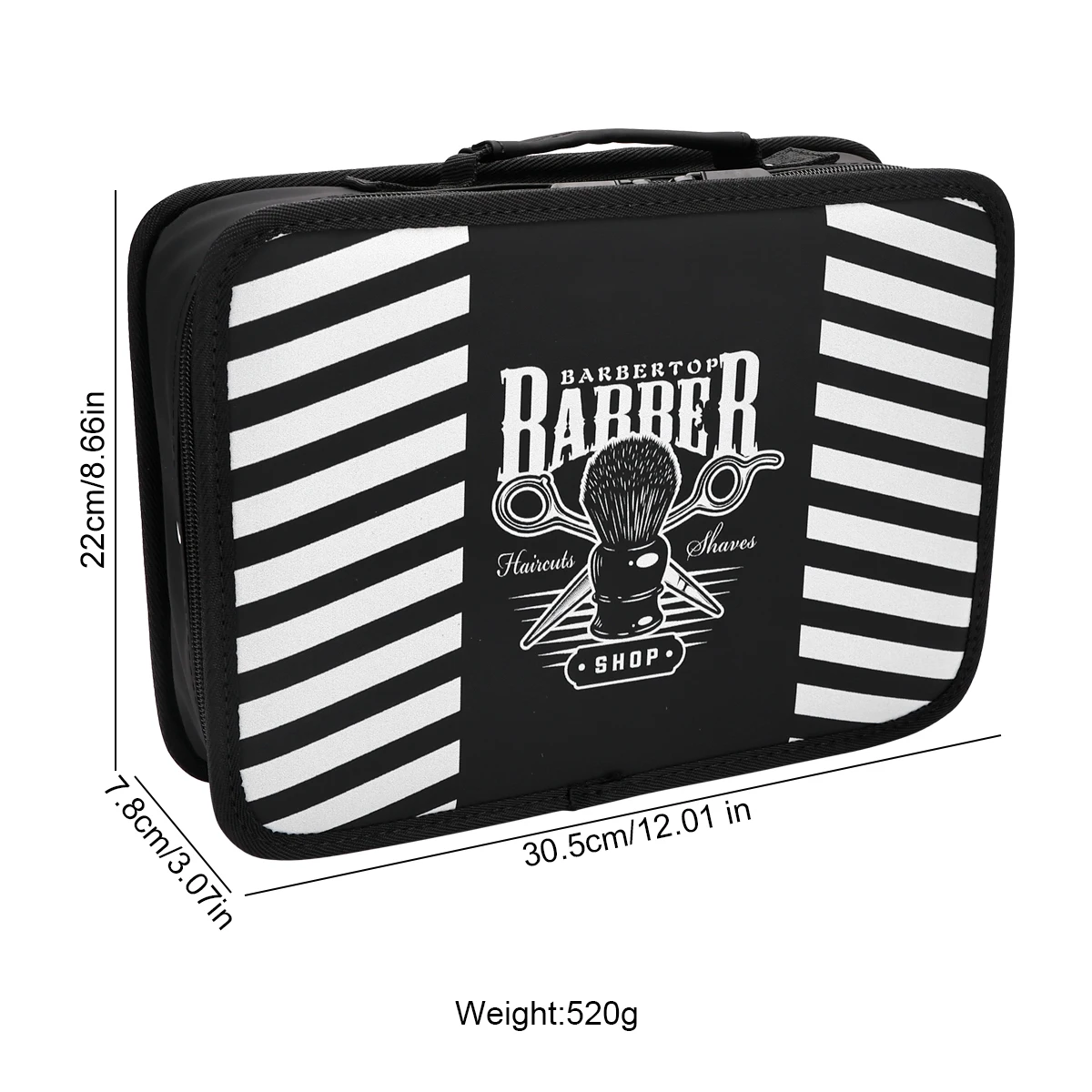 Large Capacity Barber Tool Storage Bag