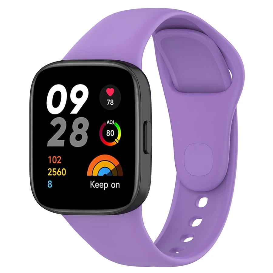 Silicone Watch Band for Redmi Watch 3 Sport Replacement Bracelet Belt Wristband Correa Strap for Xiaomi Redmi Watch 3 Accessorie