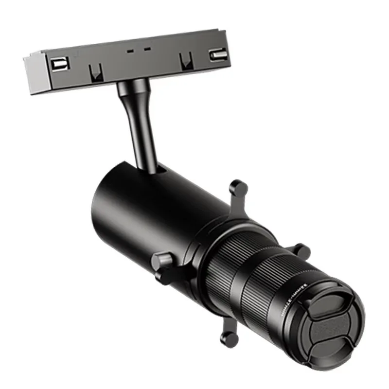 شعار زوومابلي قابل للتشكيل 10 واط 30 واط المسار العارض ضوء Cob للمحف الفني معرض اللوحة معرض متحف بقعة الإضاءة #3