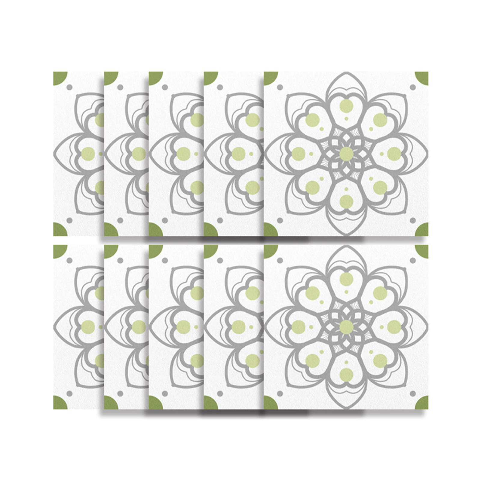 For DIY Projects Mosaic Tile Stickers High Quality Material No Special Tools Required Resistant To Oil And Water Stable Adhesion