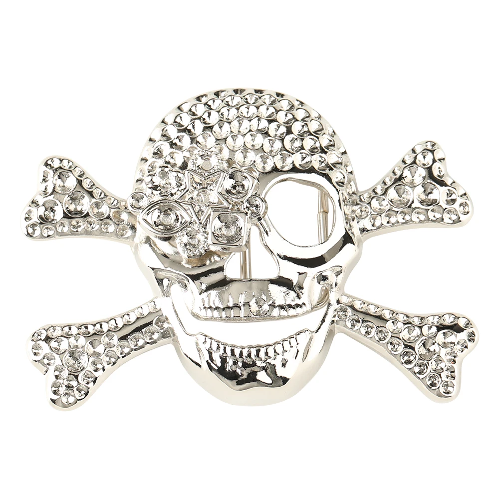 

Ghost Head Alloy Belt Buckle Fashion