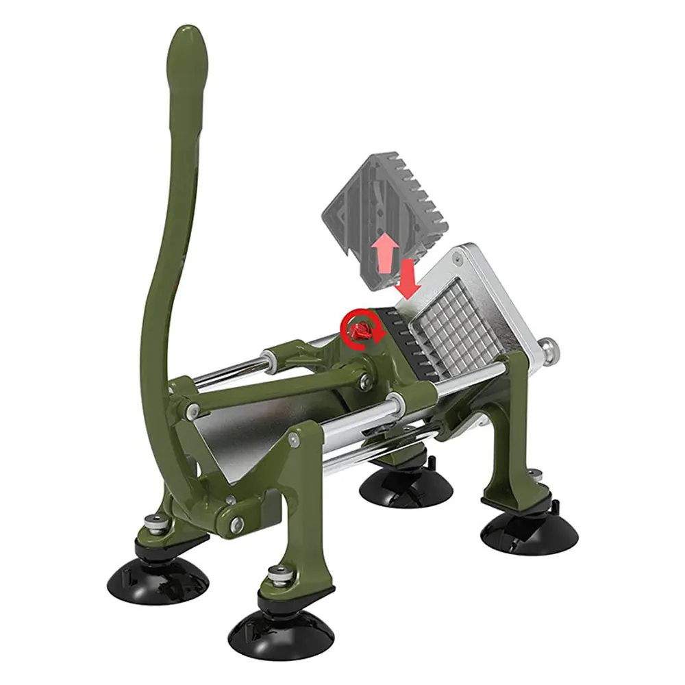 2025 Elektrische kommerzielle Pommes-Frites-Schneidemaschine, Kartoffelwerkzeug, Rettich, Gurke, Karotte, Apfel, Streifen