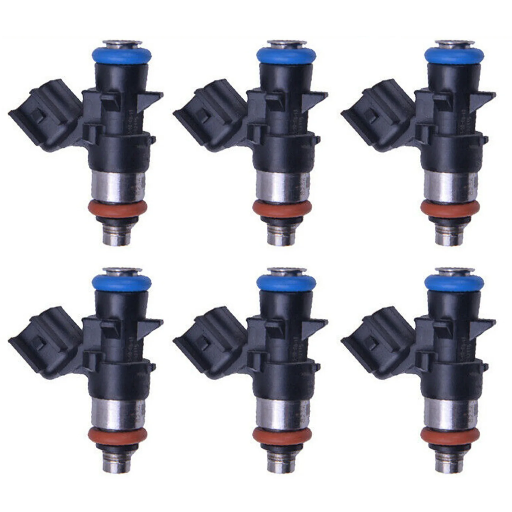 

6 Pcs Fuel Injectors 0280158233 5184085AC FJ1147 Injector Nozzle for Bosch Chrysler Dodge Ram Jeep 3.6L