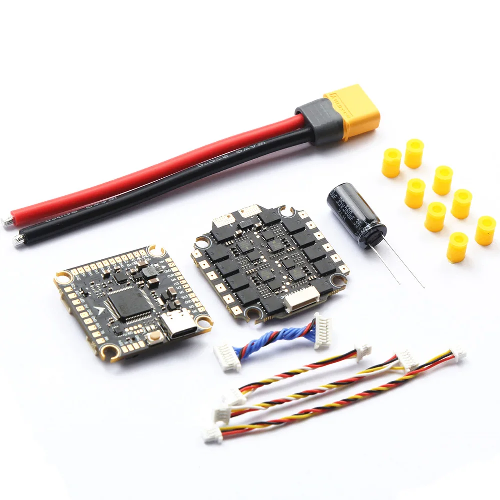 RC Tracker F405 V2 F4 V3S Flight Control FC Support BetaFlight/INAV BLS-50A/65A 4in1 ESC Stack For RC FPV Drone Plane