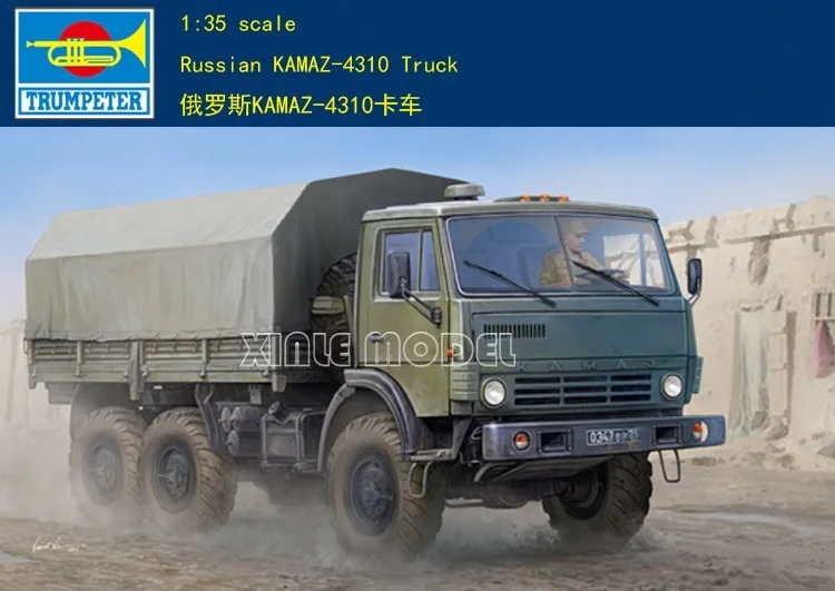 

Trumpeter 01034 Российский комплект собранной модели грузовика KAMAZ-4310 1/35