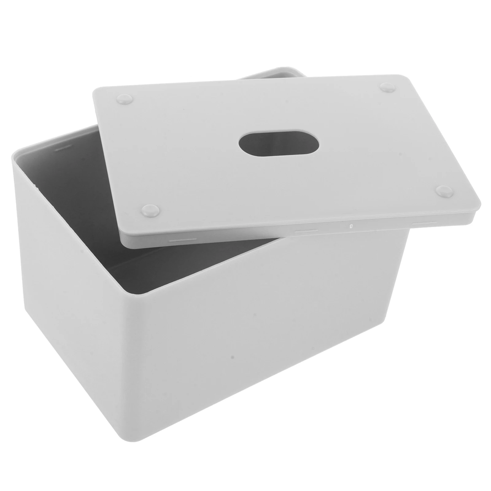 

Delicate Tissue Box Rectangular Napkin Dispenser Desktop Storage Holder Bathroom Bedroom Acrylic Modern Tissue Container