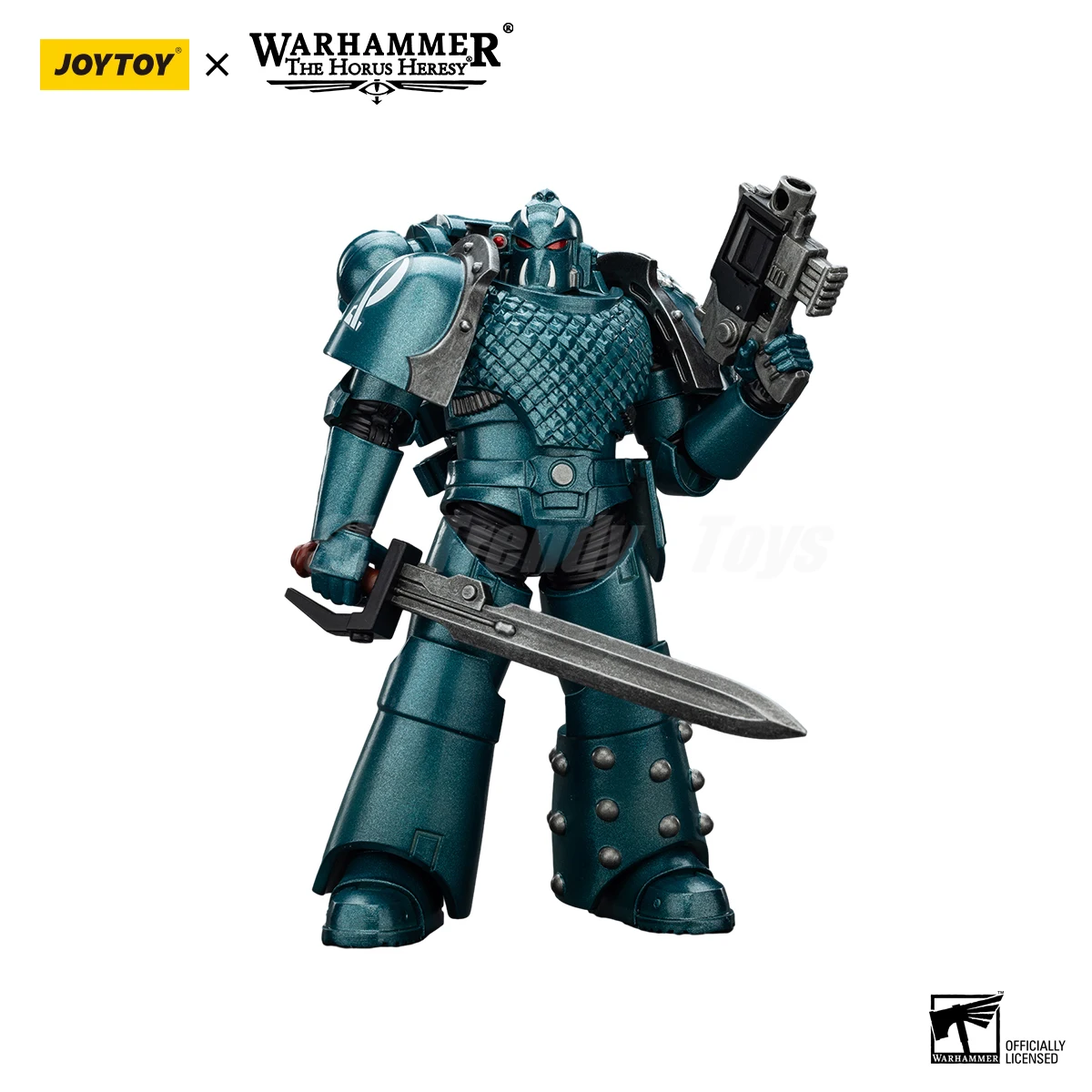 JOYTOY Warhammer 40K 1/18 عمل الشكل ألفا ليجيون الخروج الشخص الذي هو العديد من Headhunter Prime شخصيات كرتونية اللعب #5