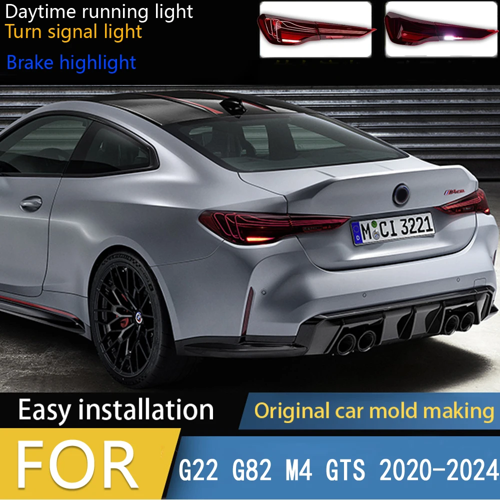

Автомобильные фары для BMW G22 G82 M4 GTS 425i 430i 2020-2024, обновленная лазерная динамическая сигнальная лампа DRL, автомобильные аксессуары для инструментов