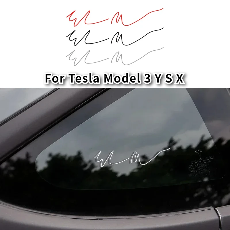 

Фирменная наклейка Илон Маск для Tesla Model 3/Y/S/X/3+ Musk, креативные наклейки, эмблемы, наклейки заднего вида, украшения, аксессуары