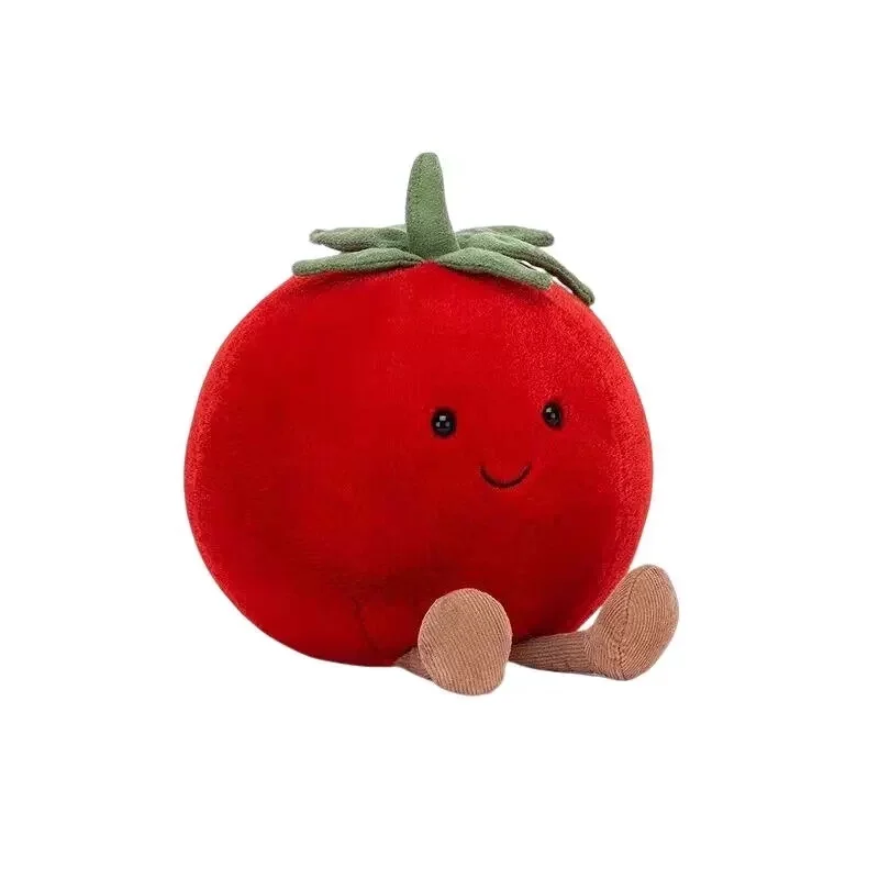 

UK Jellycat Funny Tomato Sweet Comfort Plush Toy Doll for Birthday Gifts