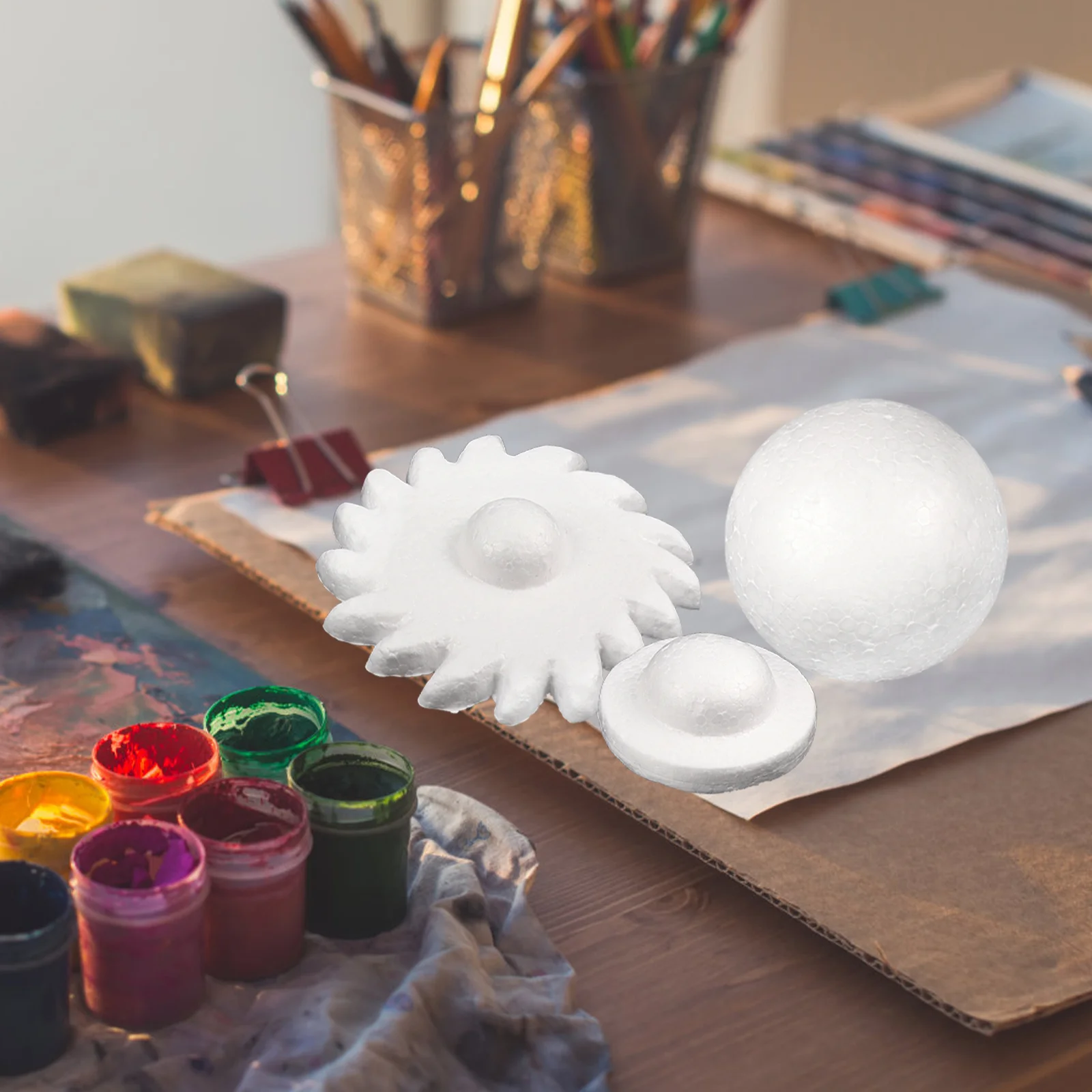 

2Sets DIY Solar System Foam Balls Polystyrene Planet Balls for Crafting School Projects Decoration Solar System Model Foam Ball