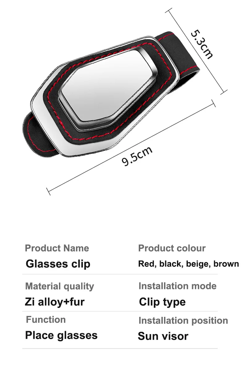 자동차 선글라스 거치대 안경 티켓 카드 보관 클립, 자동차 액세서리, 아우디 S라인 Q7 Q5 S4 S5 A6 C7 TT Q4 RS A3 A5 A4 A1 A7