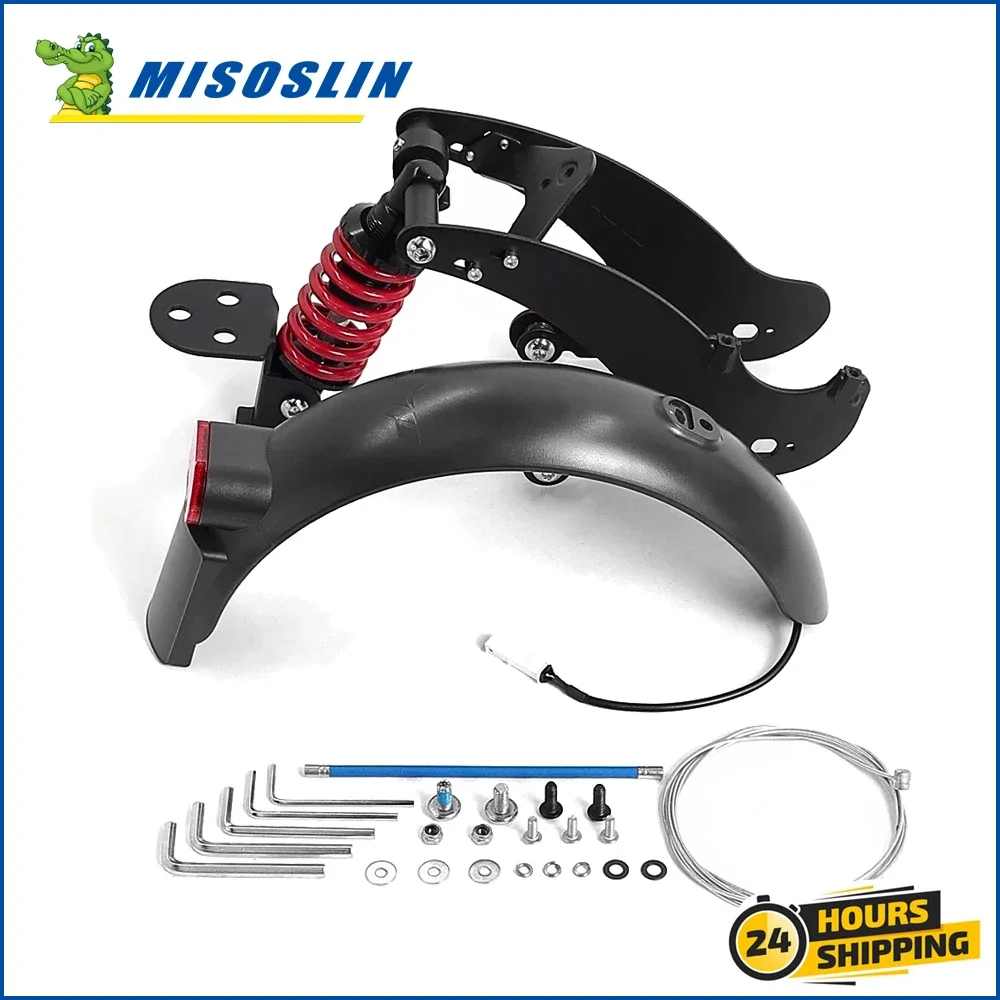 Modifited Rear Fender Light Suspension Kit for Xiaomi KickScooter Mi3 Electric Scooter Replacement Parts Rear Shock Absorption