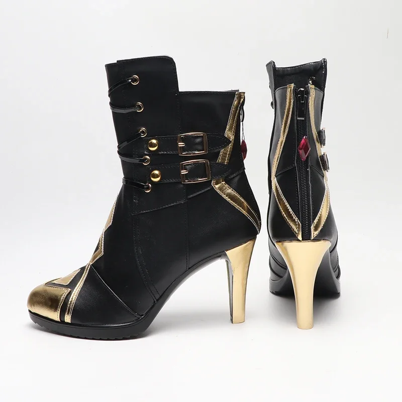 Nuevo juego Genshin Impact, zapatos de Cosplay, botas de sirviente Archireno, accesorios personalizados para fiesta de Halloween en tallas grandes para hombres