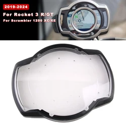 Dashboard Cover ABS Plastic Motorcycle Speedometer Shell for Rocket 3 R GT Scrambler 1200 XE XC Accessories 2019-2024 2023 2022